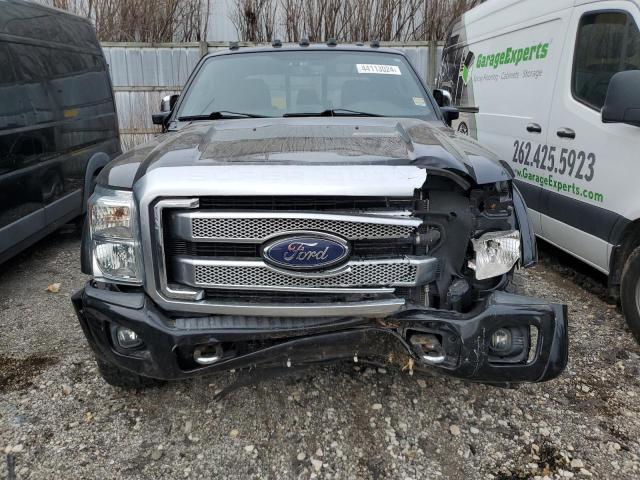 1FT8W3DT8FEA50146 - 2015 FORD F350 SUPER DUTY BLACK photo 5