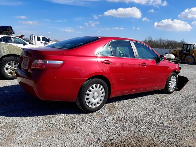 4T4BE46K89R061498 - 2009 TOYOTA CAMRY BASE RED photo 3