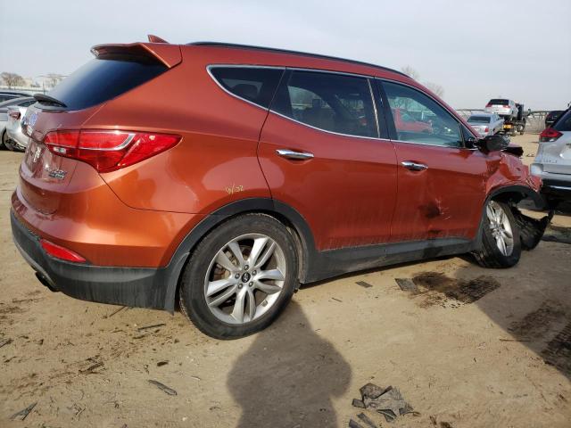 5XYZWDLA2FG267743 - 2015 HYUNDAI SANTA FE S ORANGE photo 3