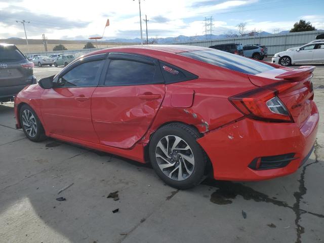 2HGFC2F76GH501662 - 2016 HONDA CIVIC EX RED photo 2