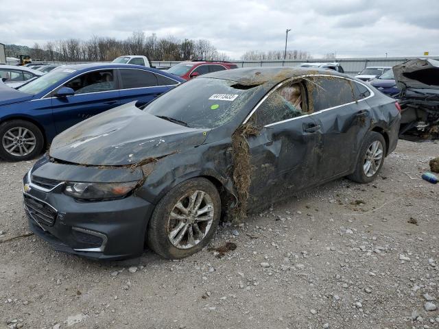 1G1ZE5ST8GF309180 - 2016 CHEVROLET MALIBU LT BLACK photo 1