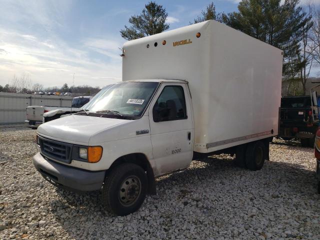 1FDWE35L16DB13310 - 2006 FORD ECONOLINE E350 SUPER DUTY CUTAWAY VAN WHITE photo 1