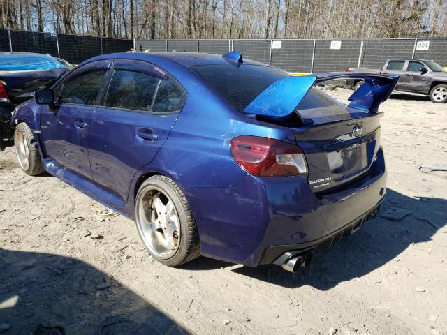 JF1VA1J61G9802709 - 2016 SUBARU WRX LIMITED BLUE photo 2