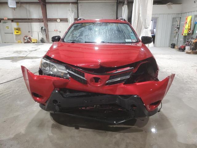 JTMBFREV0FD154970 - 2015 TOYOTA RAV4 LE RED photo 5