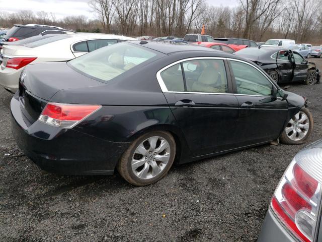 1HGCP26809A028147 - 2009 HONDA ACCORD EXL BLACK photo 3