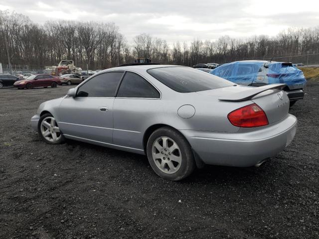 19UYA42432A004761 - 2002 ACURA 3.2CL SILVER photo 2
