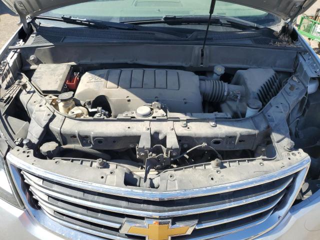 1GNKRJKD2GJ263266 - 2016 CHEVROLET TRAVERSE LTZ SILVER photo 12