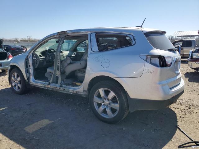 1GNKRJKD2GJ263266 - 2016 CHEVROLET TRAVERSE LTZ SILVER photo 2