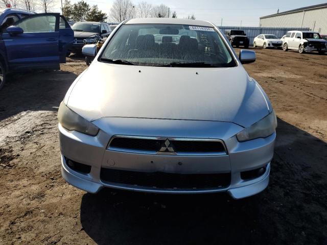 JA3AU26U69U607622 - 2009 MITSUBISHI LANCER ES/ES SPORT SILVER photo 5