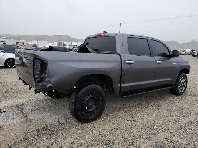 5TFAY5F12MX024792 - 2021 TOYOTA TUNDRA CREWMAX 1794 GRAY photo 3