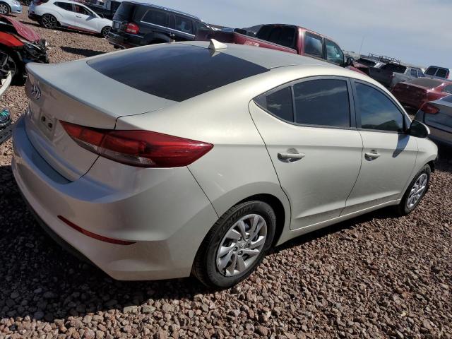 KMHD74LFXHU361854 - 2017 HYUNDAI ELANTRA SE SILVER photo 3