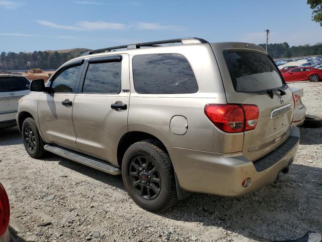 5TDZY68A78S011067 - 2008 TOYOTA SEQUOIA LIMITED BEIGE photo 2