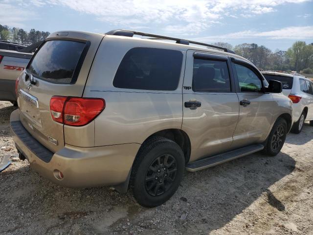 5TDZY68A78S011067 - 2008 TOYOTA SEQUOIA LIMITED BEIGE photo 3