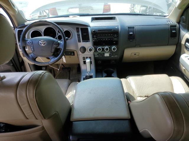 5TDZY68A78S011067 - 2008 TOYOTA SEQUOIA LIMITED BEIGE photo 8