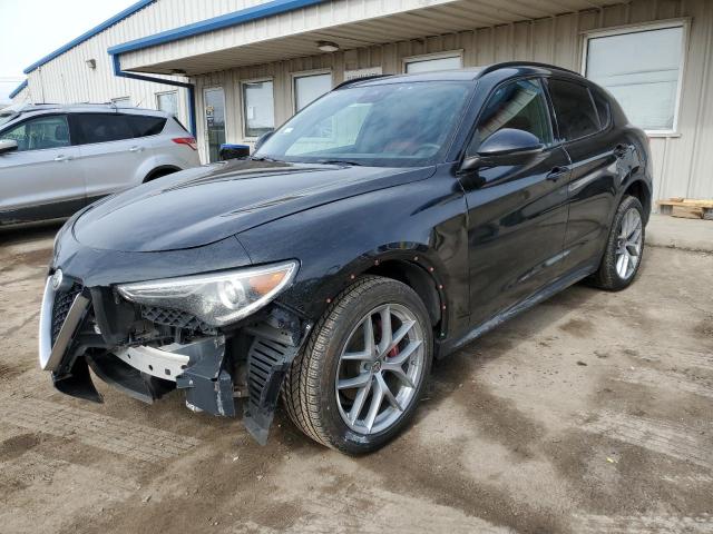 ZASFAKNNXJ7B77386 - 2018 ALFA ROMEO STELVIO TI SPORT BLACK photo 1