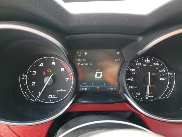 ZASFAKNNXJ7B77386 - 2018 ALFA ROMEO STELVIO TI SPORT BLACK photo 9