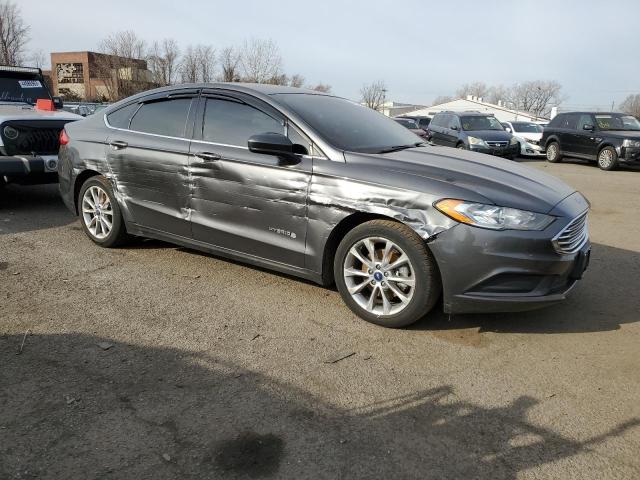 3FA6P0LU7HR357231 - 2017 FORD FUSION SE HYBRID GRAY photo 4