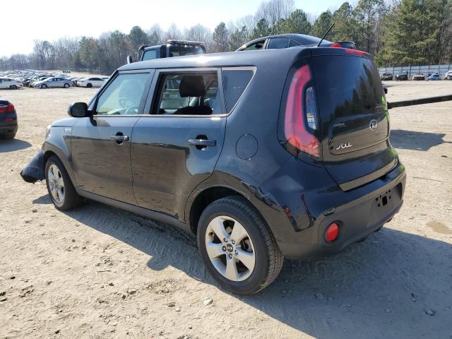 KNDJN2A25H7431941 - 2017 KIA SOUL BLACK photo 2