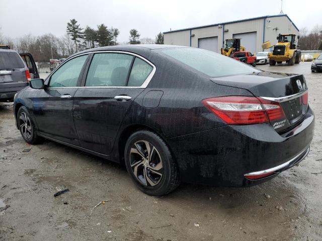 1HGCR2F33GA231271 - 2016 HONDA ACCORD LX BLACK photo 2