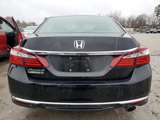 1HGCR2F33GA231271 - 2016 HONDA ACCORD LX BLACK photo 6