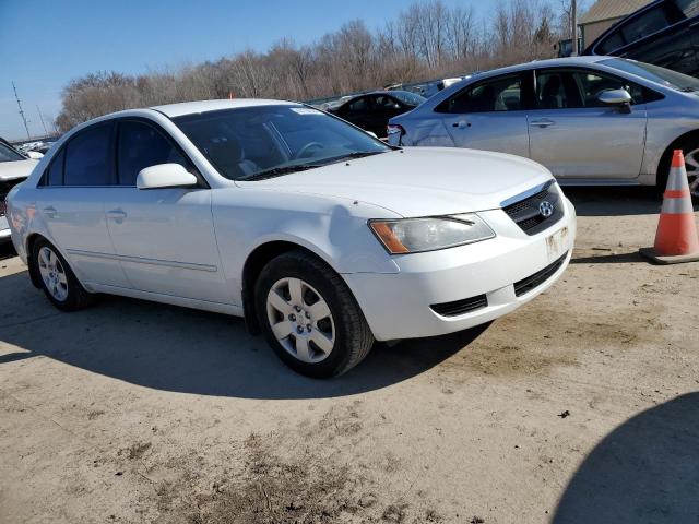 5NPET46C78H389515 - 2008 HYUNDAI SONATA GLS WHITE photo 4