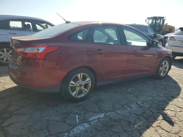 1FADP3F25EL172558 - 2014 FORD FOCUS SE BURGUNDY photo 3