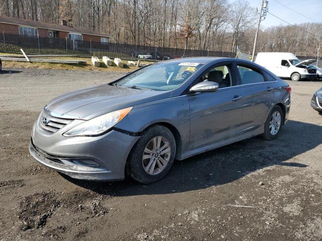 5NPEB4AC4EH857173 - 2014 HYUNDAI SONATA GLS GRAY photo 1