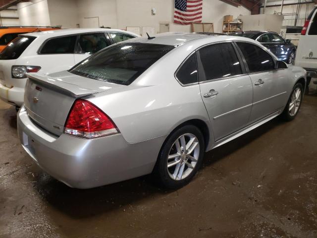 2G1WC5E38G1150558 - 2016 CHEVROLET IMPALA LIM LTZ SILVER photo 3