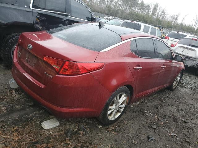 5XXGN4A7XDG132738 - 2013 KIA OPTIMA EX RED photo 3