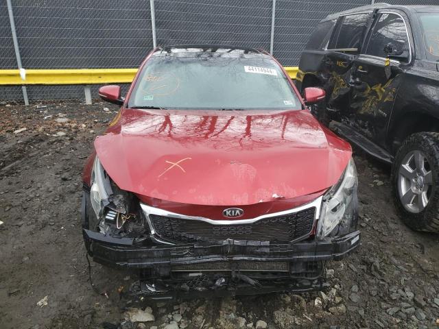 5XXGN4A7XDG132738 - 2013 KIA OPTIMA EX RED photo 5