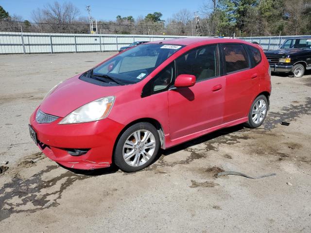 JHMGE87409S041378 - 2009 HONDA FIT SPORT RED photo 1