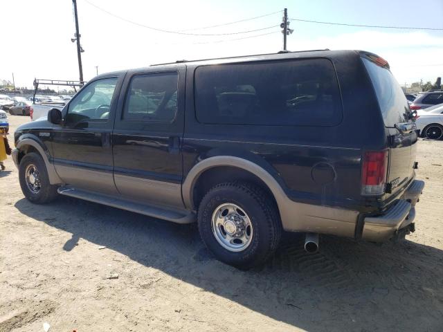 1FMNU44S63EA80467 - 2003 FORD EXCURSION EDDIE BAUER BLACK photo 2