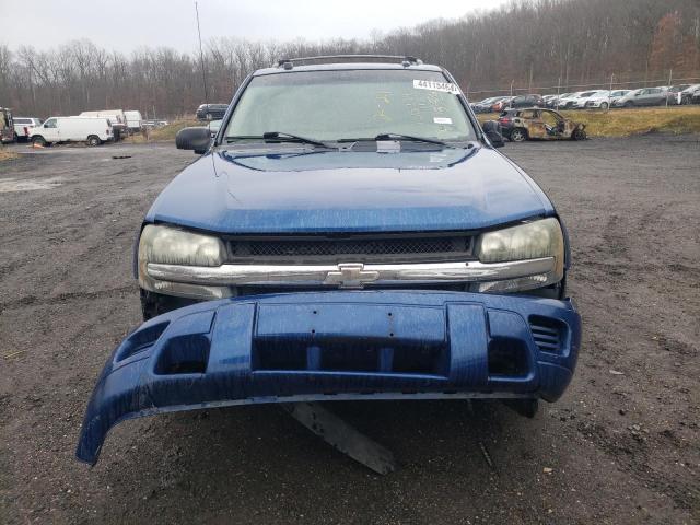 1GNDT13S652268680 - 2005 CHEVROLET TRAILBLAZE LS BLUE photo 5