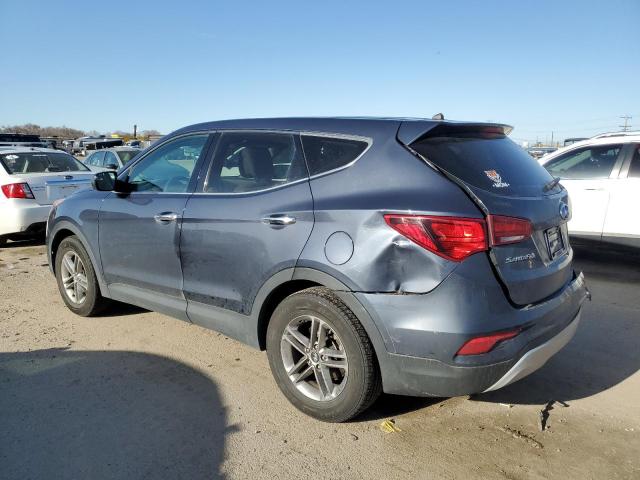 5NMZTDLB6JH072972 - 2018 HYUNDAI SANTA FE S CHARCOAL photo 2