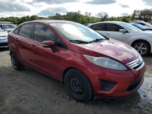 3FADP4BJ4DM171384 - 2013 FORD FIESTA SE RED photo 4