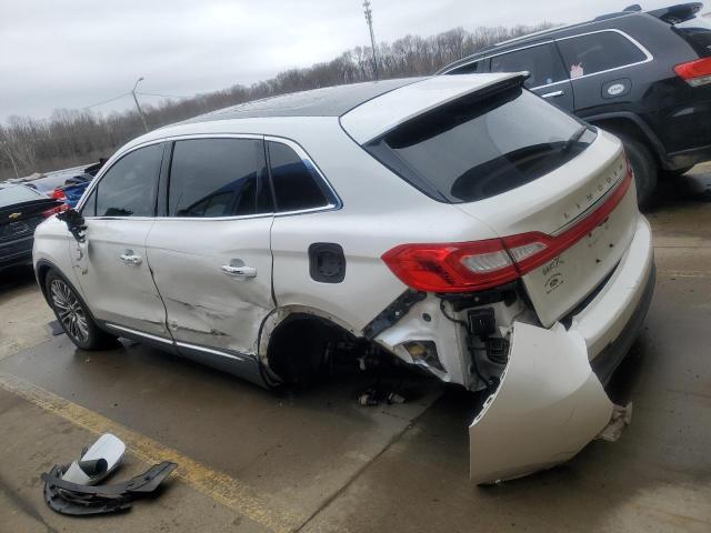 2LMPJ6LR0HBL18784 - 2017 LINCOLN MKX RESERVE თეთრი ფოტო 2