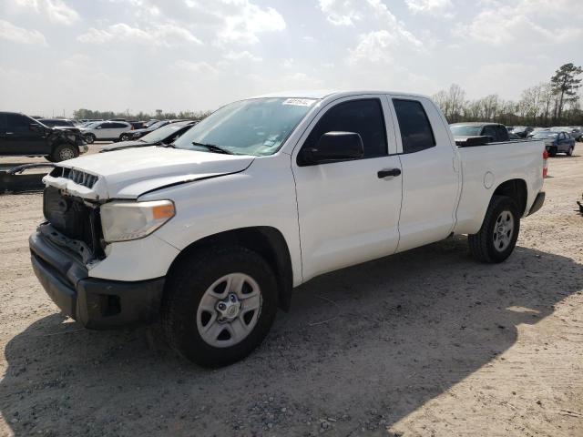 5TFRM5F18GX097894 - 2016 TOYOTA TUNDRA DOUBLE CAB SR/SR5 WHITE photo 1