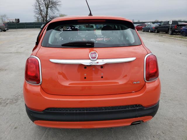 ZFBCFYAB0HP536799 - 2017 FIAT 500X POP ORANGE photo 6