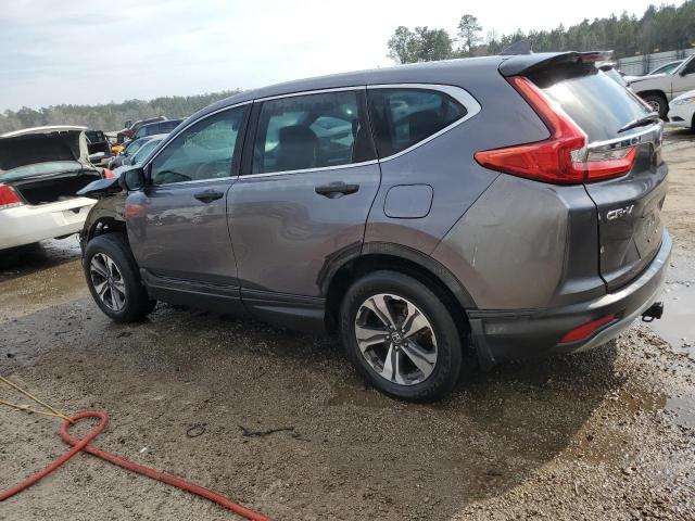 5J6RW5H32HL000281 - 2017 HONDA CR-V LX GRAY photo 2