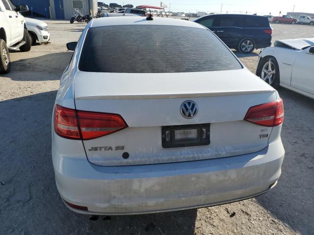 3VWLA7AJ5FM402982 - 2015 VOLKSWAGEN JETTA TDI WHITE photo 6