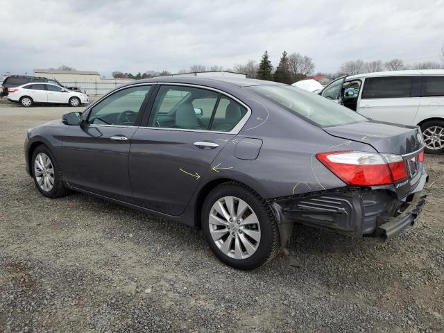 1HGCR2F76EA087828 - 2014 HONDA ACCORD EX GRAY photo 2