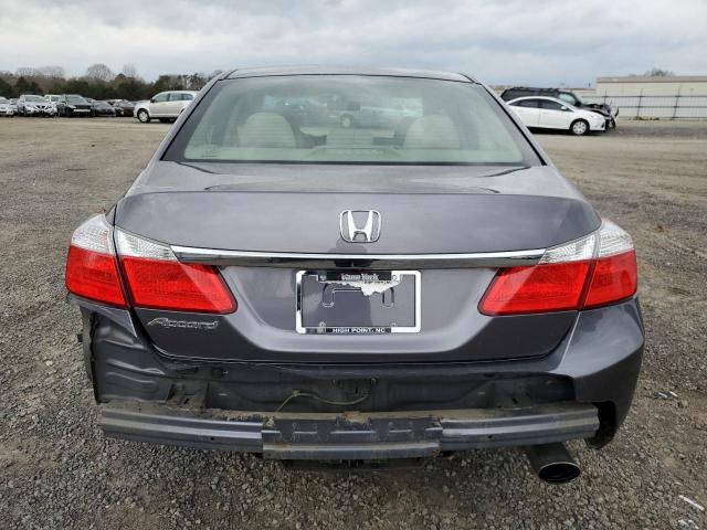 1HGCR2F76EA087828 - 2014 HONDA ACCORD EX GRAY photo 6