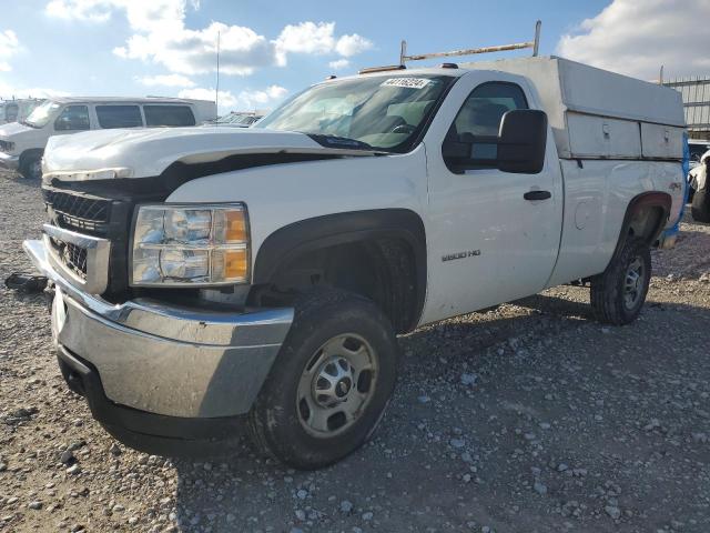 1GC0KVCG6DF121473 - 2013 CHEVROLET SILVERADO K2500 HEAVY DUTY WHITE photo 1