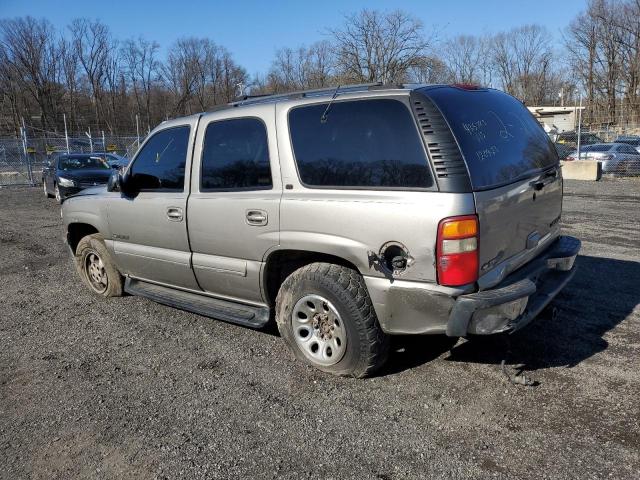 1GNEK13T81R219451 - 2001 CHEVROLET TAHOE K1500 GRAY photo 2