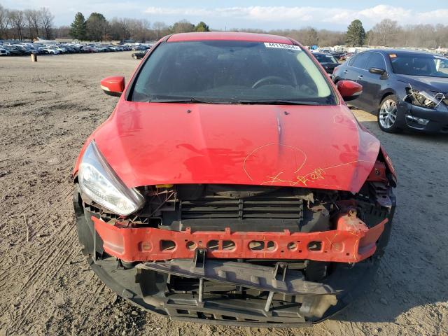 1FADP3F26GL267116 - 2016 FORD FOCUS SE RED photo 5