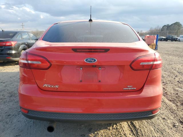 1FADP3F26GL267116 - 2016 FORD FOCUS SE RED photo 6