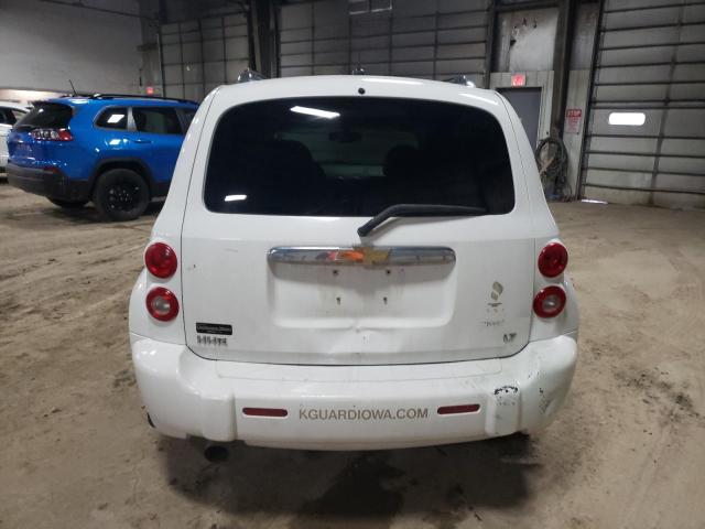 3GNDA53P58S611755 - 2008 CHEVROLET HHR LT WHITE photo 6