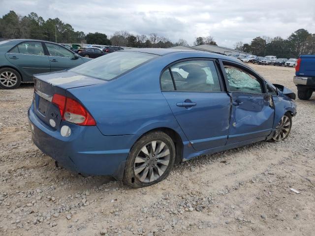 2HGFA16929H356446 - 2009 HONDA CIVIC EXL Mavi foto 3