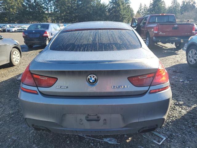 WBA6D6C55HG388335 - 2017 BMW 650XI XI GRAN COUPE CHARCOAL photo 6