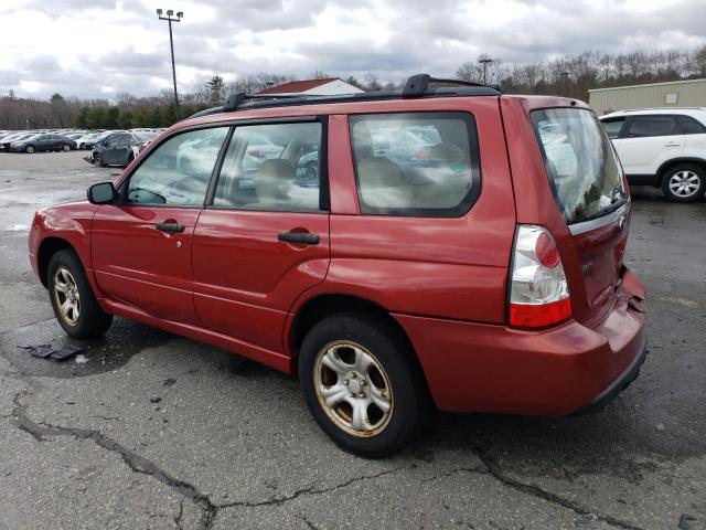 JF1SG63607H732993 - 2007 SUBARU FORESTER 2.5X RED photo 2